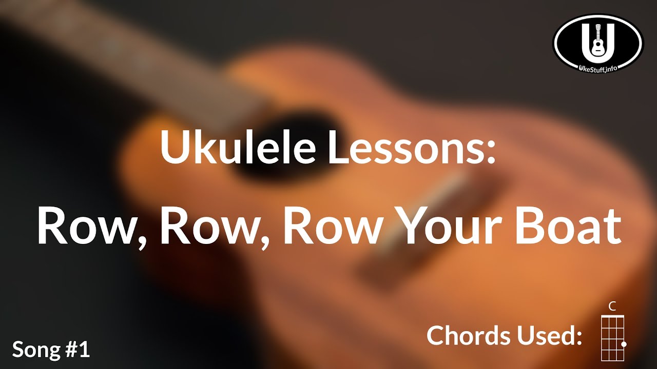 Ukulele Lessons: Song 01 Row Row Row Your Boat (Reimagined by AI)