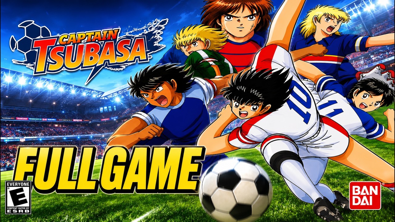 CAPTAIN TSUBASA - STORY MODE - GAMEPLAY COMPLETO (PS2) FULL GAME - LONGPLAY NO COMMENTARY