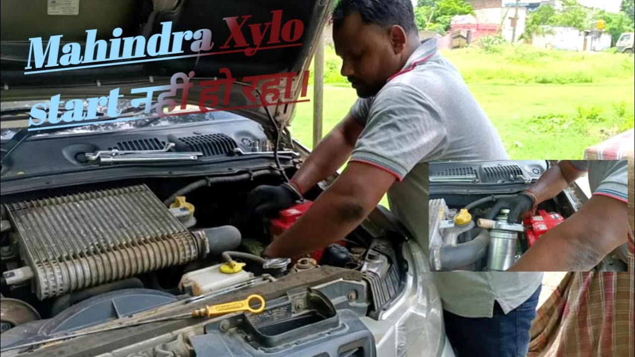 MAHINDRA XYLO STARTING PROBLEM /DISEAL FILTER REPLACED/100% SOLUTION IN VIDEO👍/AUTOMED MACHANIC