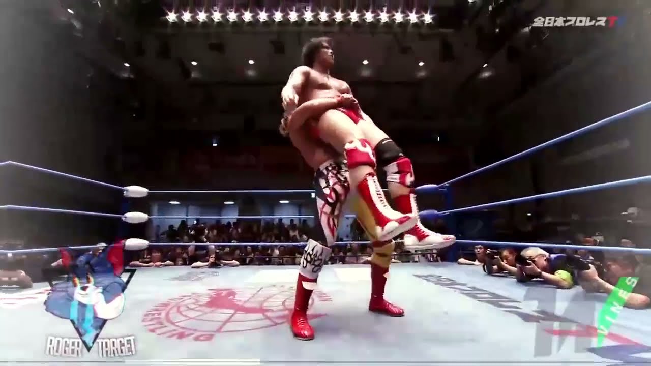 Kento Miyahara(с) vs Naoya Nomura Highlights (AJPW Summer Explosion Series 2019/Triple Crown Title)