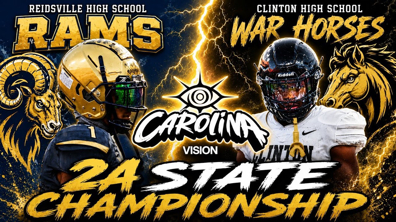 2A State Championship! #1 Reidsville Rams vs #1 Clinton Darkhorses: 5⭐️ Kendre Harrison Takes Over