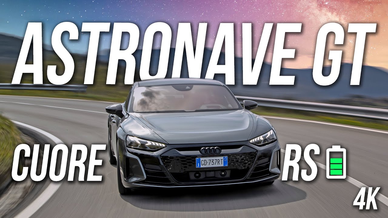 AUDI RS e-tron GT ⚡ PROVA in VIAGGIO, AUTOSTRADA e 🔌 IONITY