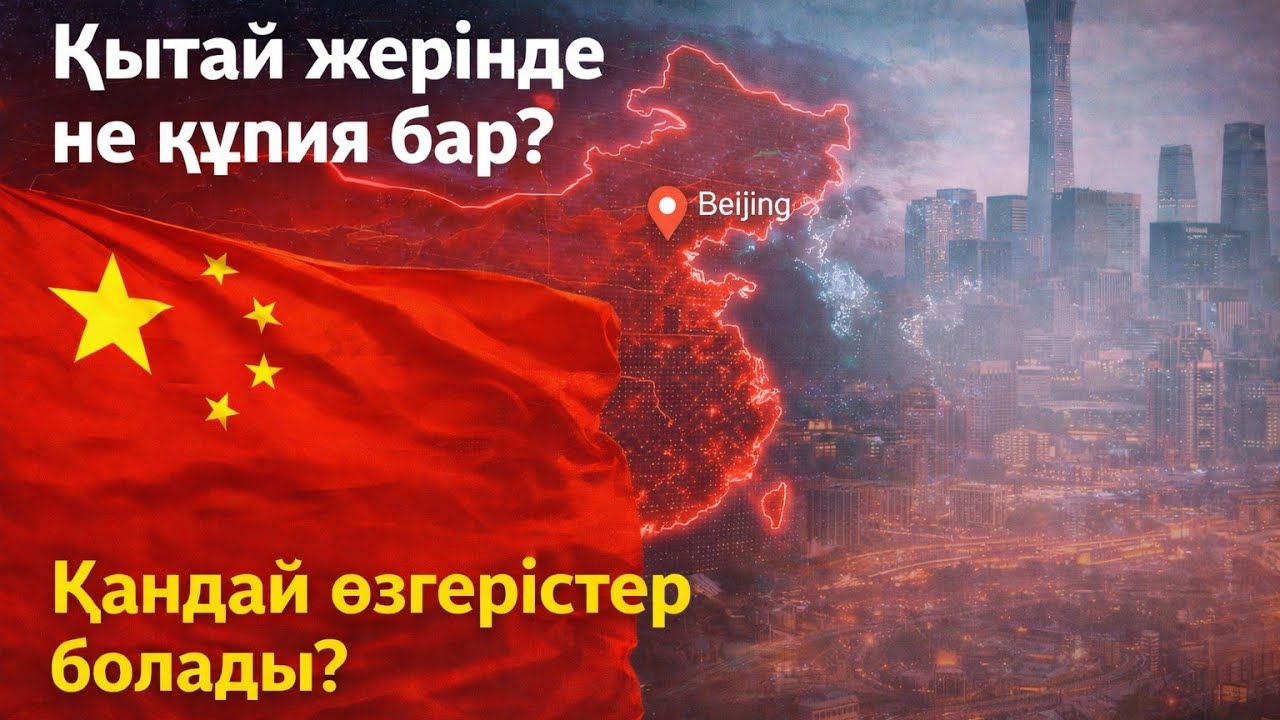 ҚЫТАЙ ЖЕРІНДЕ НЕ ҚҰПИЯ БАР?  ҚАНДАЙ ӨЗГЕРІСТЕР БОЛАДЫ?  ЖАНАТ БАҚЫТ | тікелей эфир