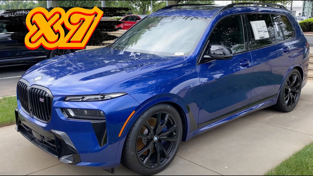 2025 MARINA BAY BLUE METALLIC G07 BMW X7 M60i