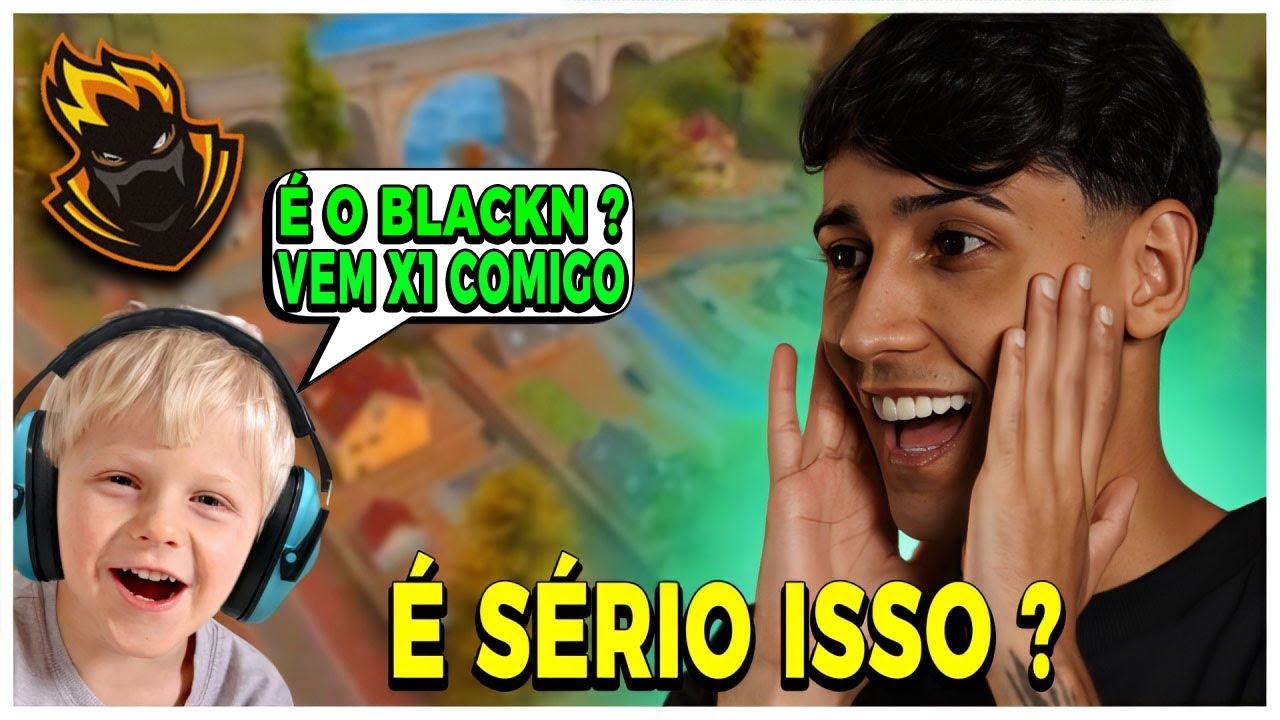 ELE ME CONFUNDIU COM O BLACKN444 NO FREE FIRE  ! LOUD BAK