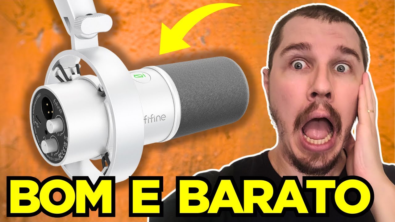 Qual MELHOR MICROFONE Custo Benef&iacute;cio 2025? ✅ (LIVES, GAMER, PARA PC e PODCAST)