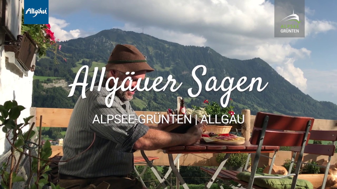 Allgäuer Sagen | Das Goldbrünnele im Grünten