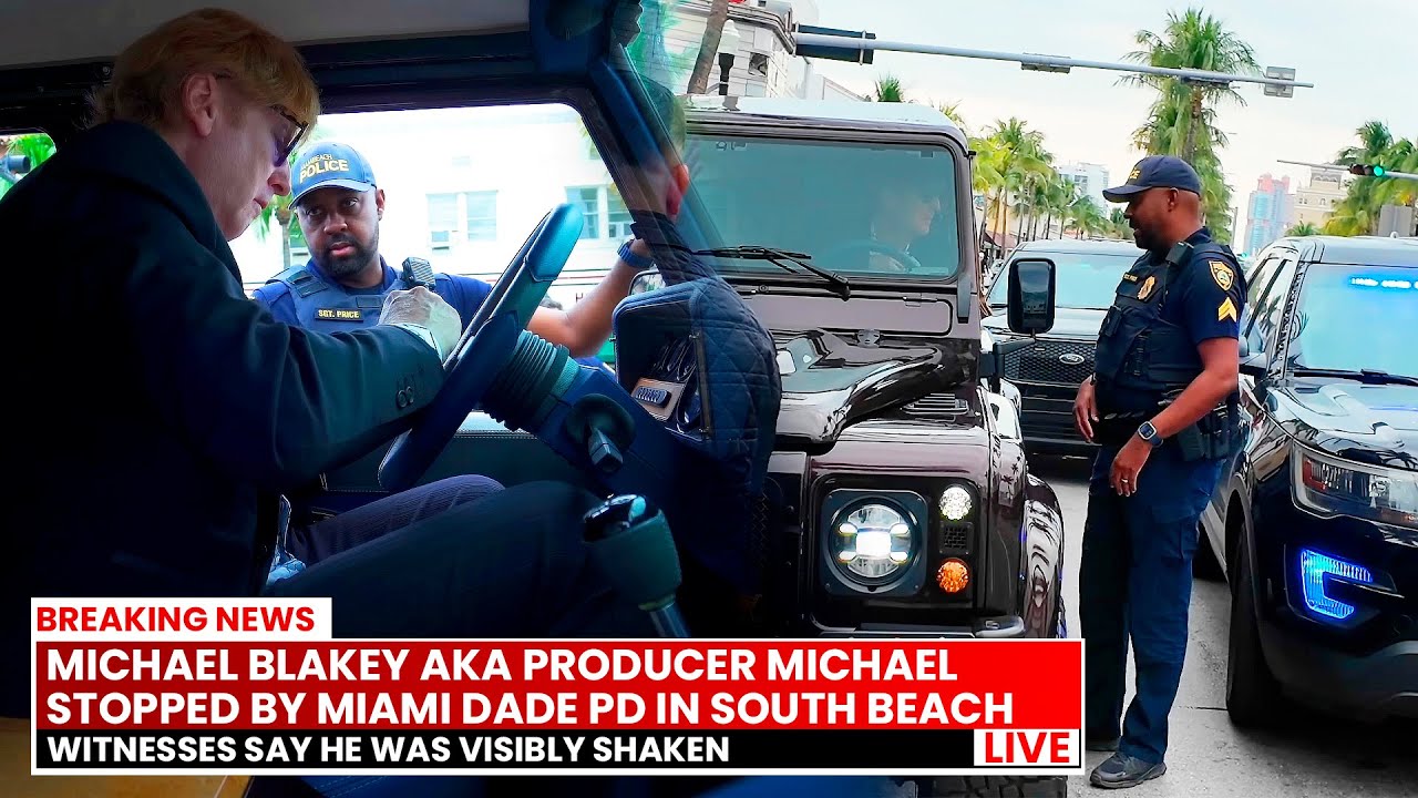 I GOT PULLED OVER BY THE POLICE IN MIAMI!