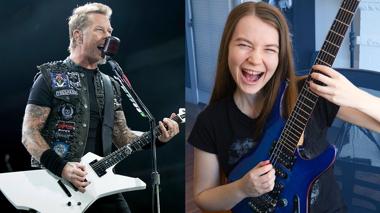 Learning a Hard Metallica Riff (Blackened)