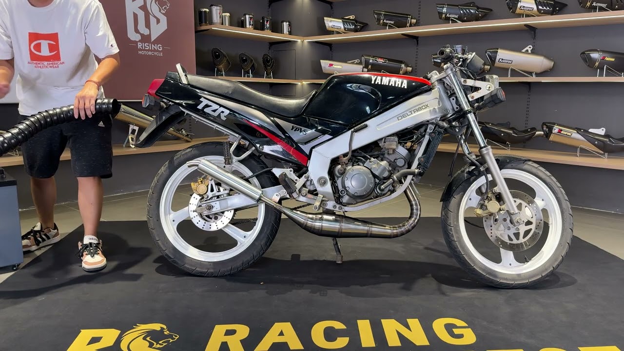 YAMAHA TZR125 FULL EXHAUST SOUNDWAVE