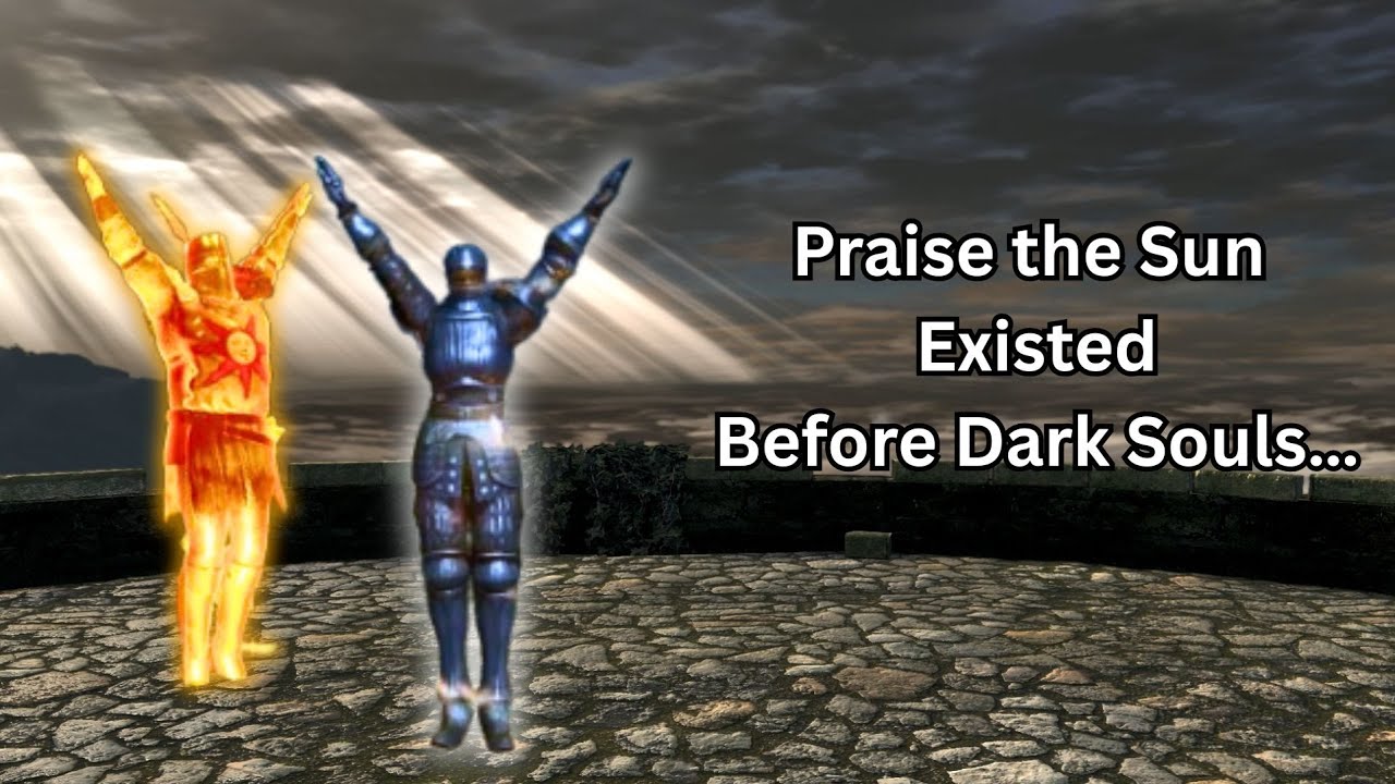 The FIRST Appearance of Praise the Sun Was Not In Dark Souls! It Was In Demon's Souls