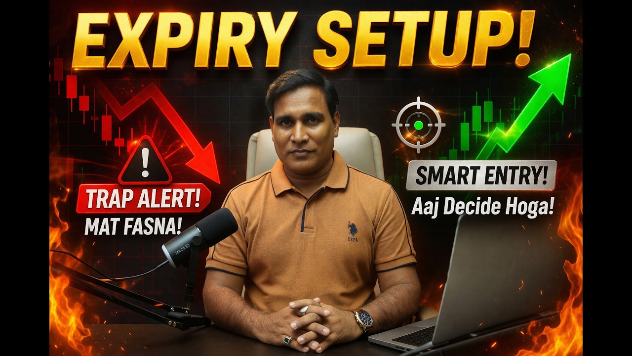 Expiry Day Strategy &ndash; 90% Log Yahi Galti Karte Hai | Expiry Setup