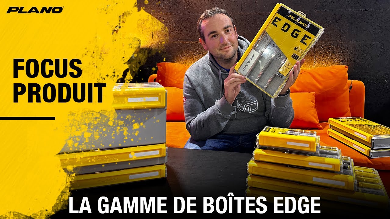 FAQ Les boîtes de pêche Plano Edge - 19 boîtes techniques pour la pêche