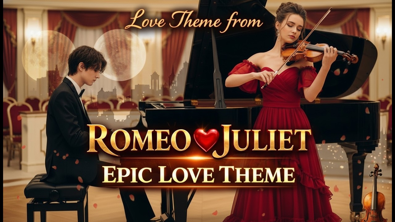 Love Theme from Romeo & Juliet ❤️ | Emotional Cinematic Love Song | Epic Romantic Orchestra Music
