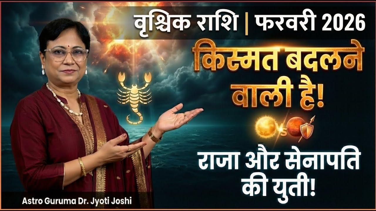 Vrishchik Rashi February 2026 Rashifal | वृश्चिक राशि फरवरी 2026 राशिफल | Scorpio Monthly Horoscope