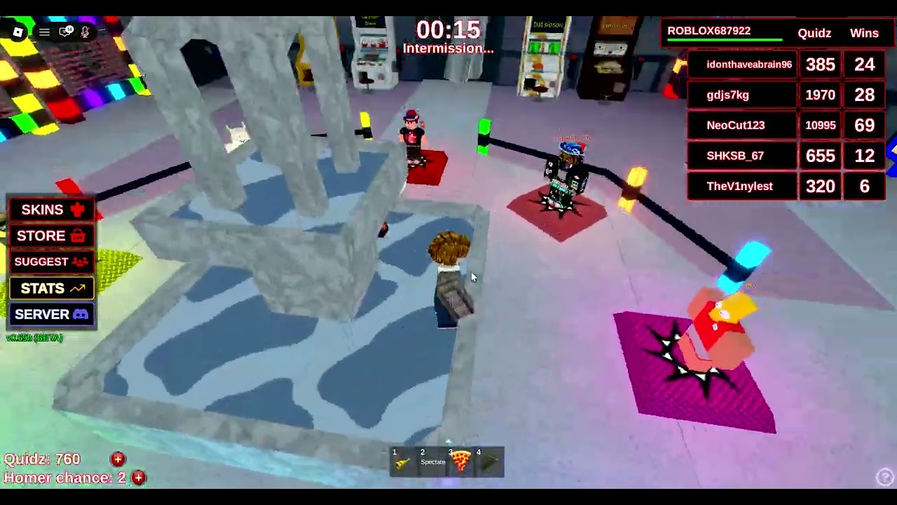 Playing Roblox you vs homer for the 5th time!