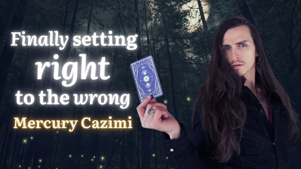 SHOCKING Turn of Events + Setting Things Right ☿ Mercury Cazimi + Tarot Reading