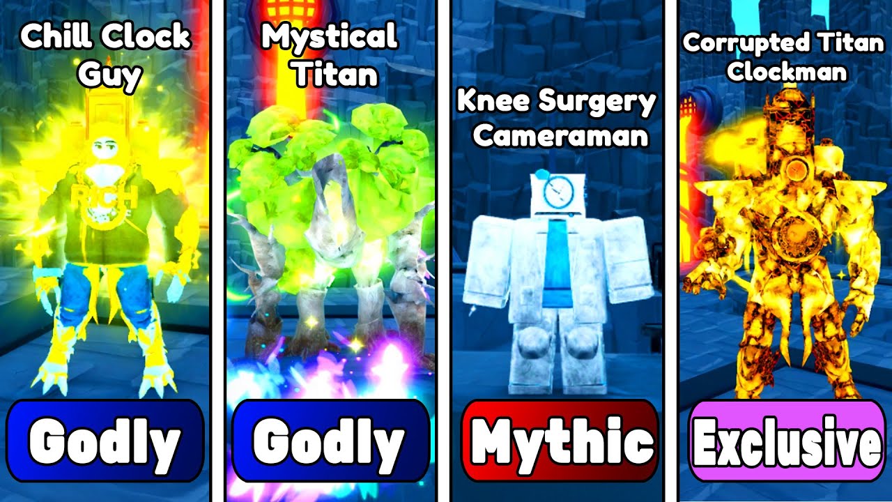 NEW!🔥CHILL CLOCK GUY vs MYSTICAL TITAN vs KNEE SURGERY vs CORRUPTED TITAN CLOCKMAN🤯|Endless Mode