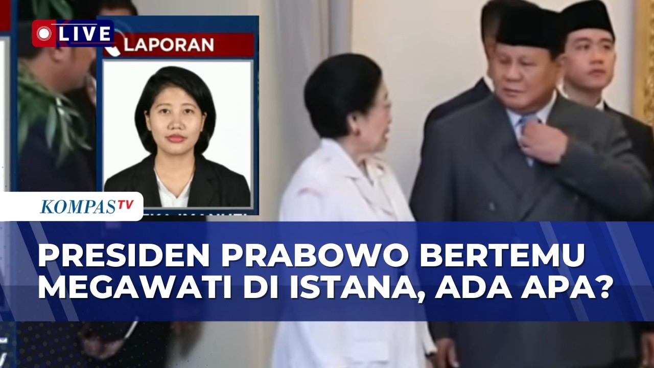 Terbaru! Presiden Prabowo Bertemu Megawati di Istana, Ada Bahasan Apa?