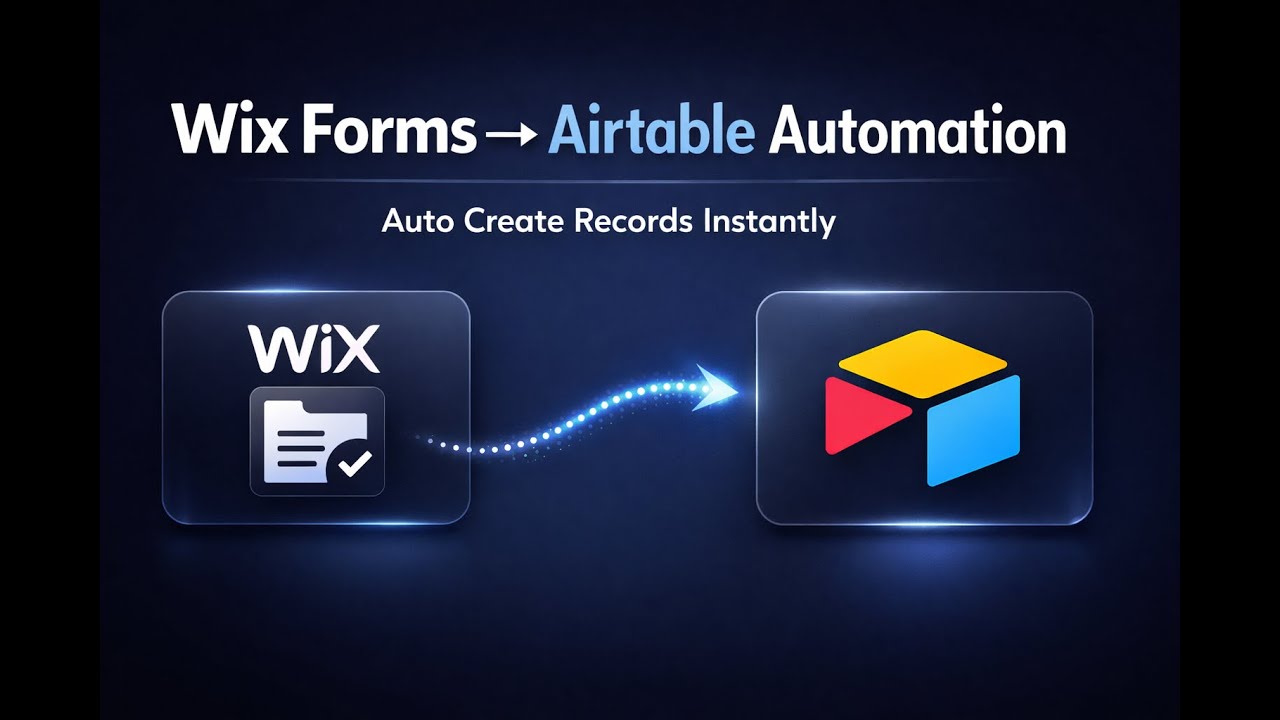 Wix Forms to Airtable Automation | Auto Create Records Without Manual Entry