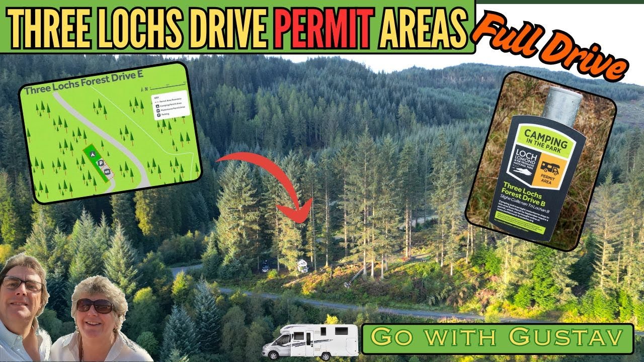 Three Lochs Drive 2025, Permit Areas - Full Drive