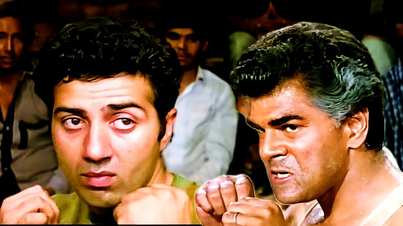 जबरदस्त सीन - सनी देओल और शरत सक्सेना में हुई लड़ाई | Ghayal Movie Fight Scene