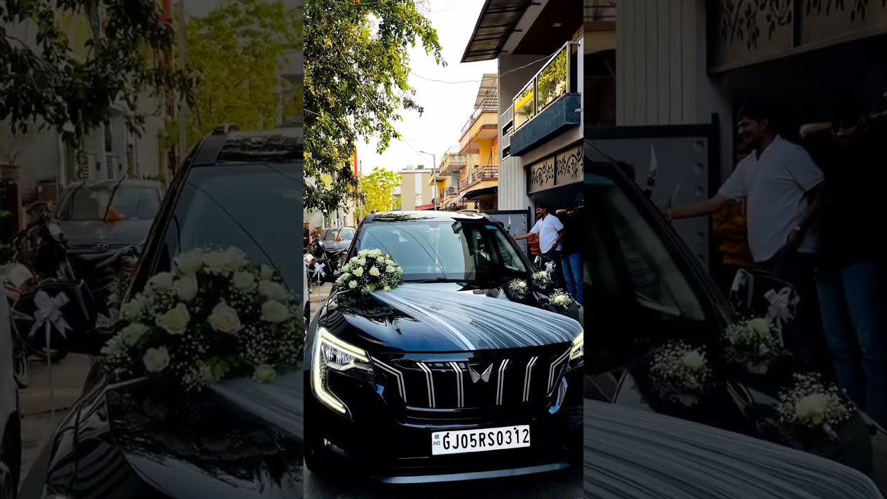 Wedding car decoration| marriage wedding car decoration| flower decoration for wedding