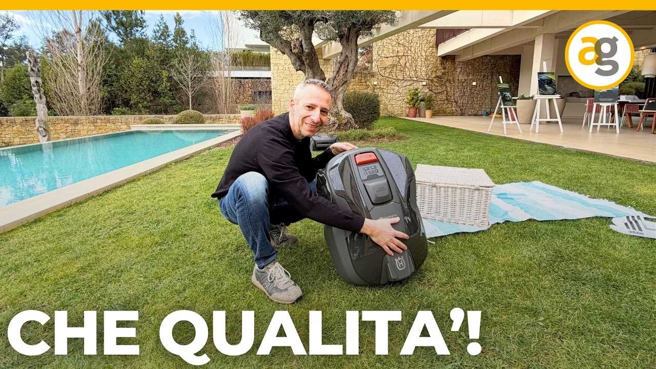 MEGA VILLA a PROVARE ROBOT TAGLIAERBA. PLAY da OPPO RENO 15 pro+