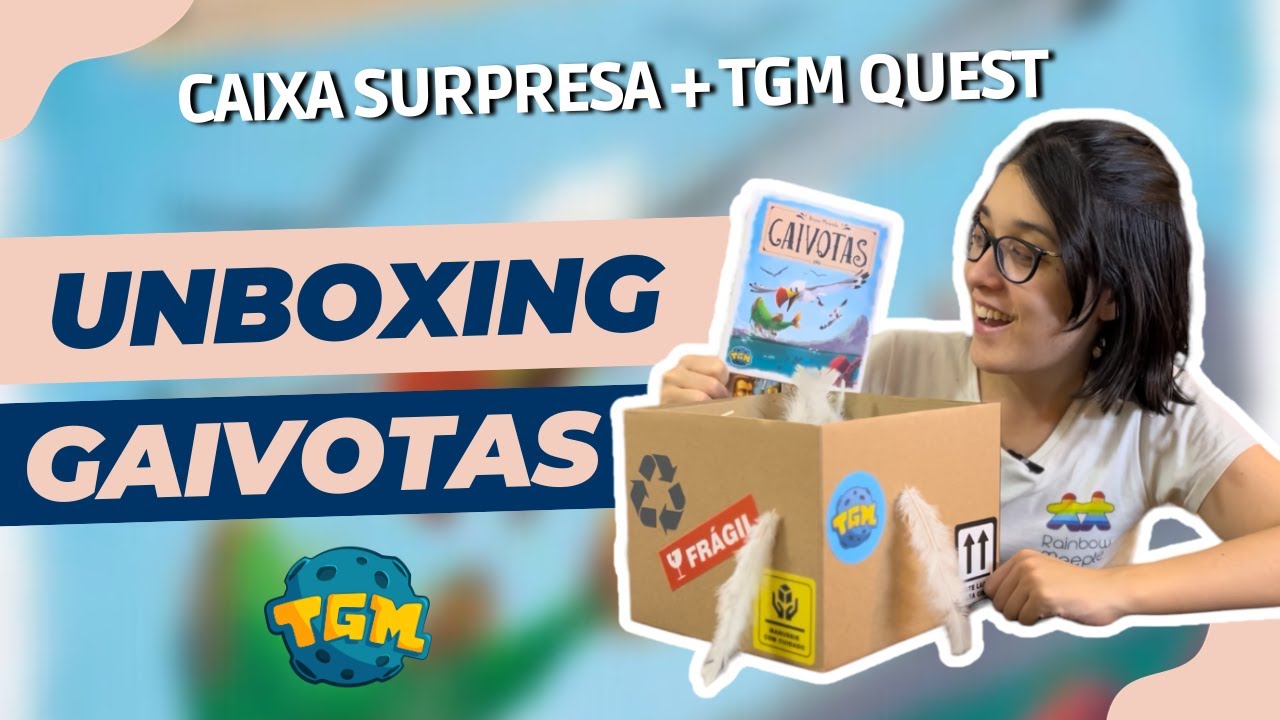 GAIVOTAS - Unboxing | TGM