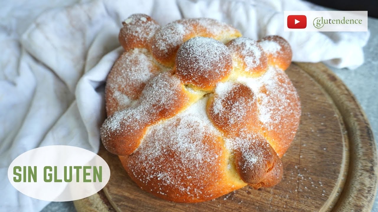 PAN DE MUERTO SIN GLUTEN (Brioche sin gluten)