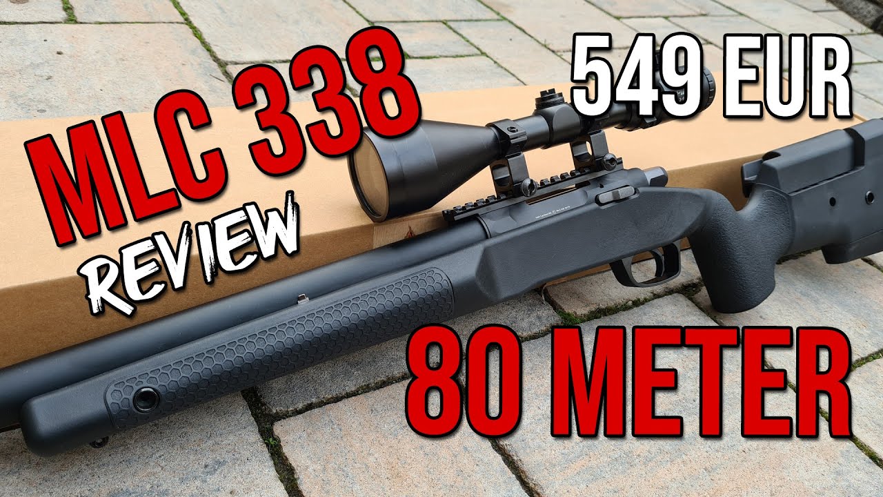 Maple Leaf MLC 338 Airsoft Sniper Review Deutsch