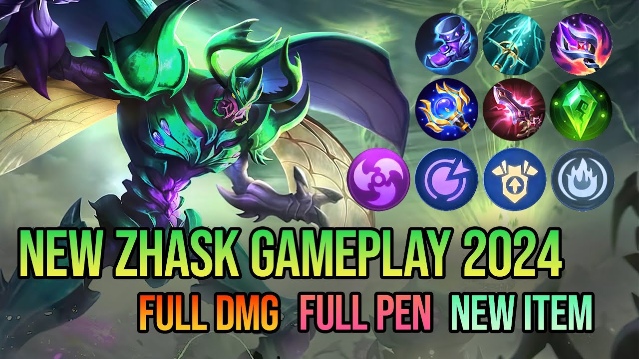 Revamped Zhask GamePlay 2024 | 22 Kill | Finally, My Main Hero Revamped.