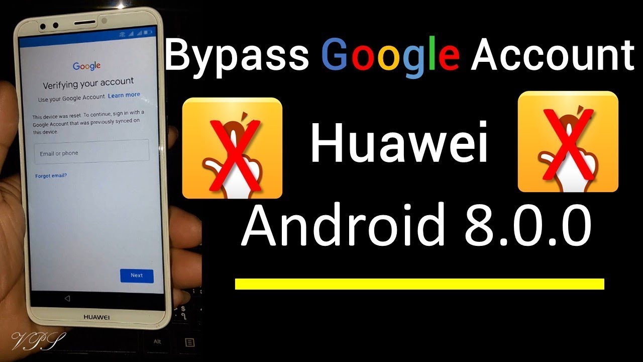 ปลดล็อค gmail huawei Y7 pro