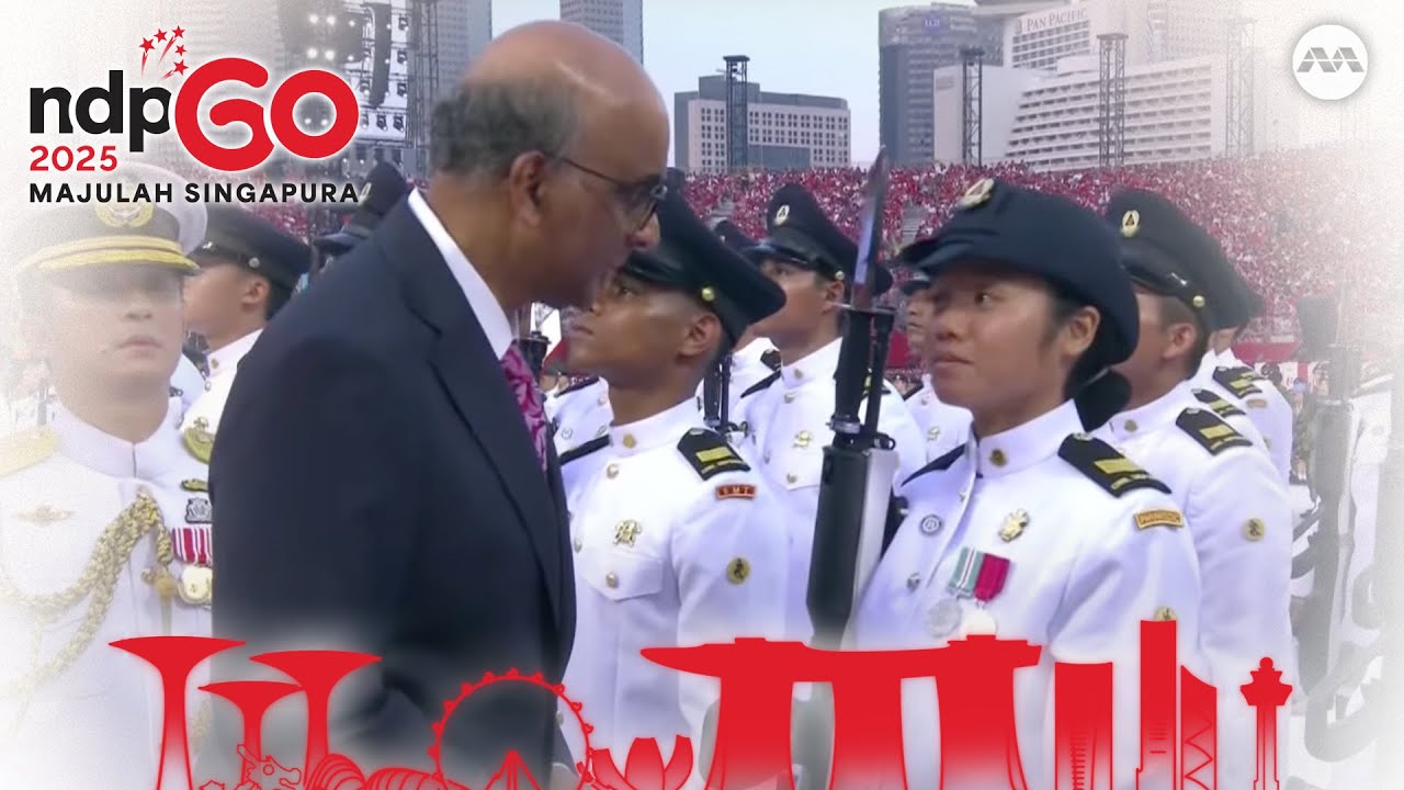 Guard of Honour inspection, Presidential Gun Salute & Feu-De-Joie | National Day Parade 2025