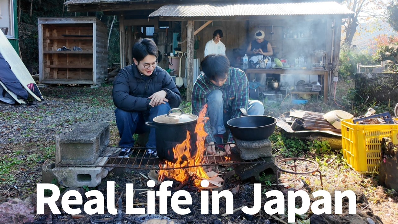 Утренняя рутина после увольнения с работы в японской сельской местности 🏡🇯🇵