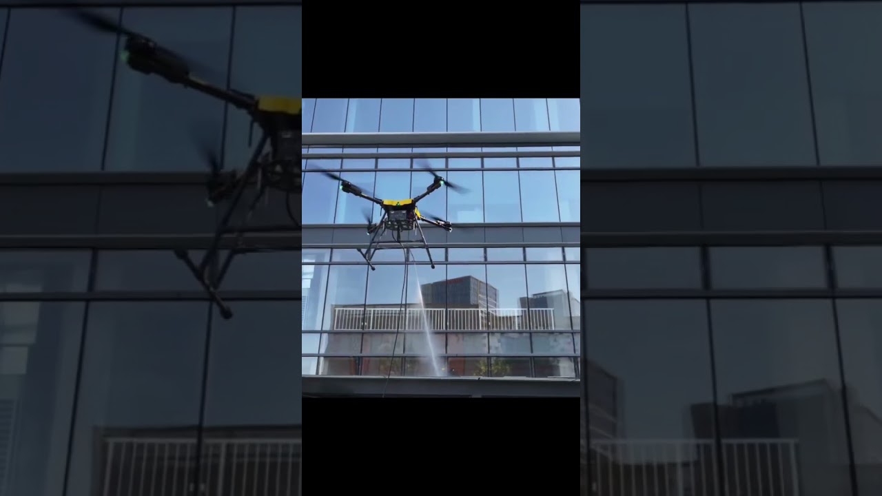 #dronecleaning