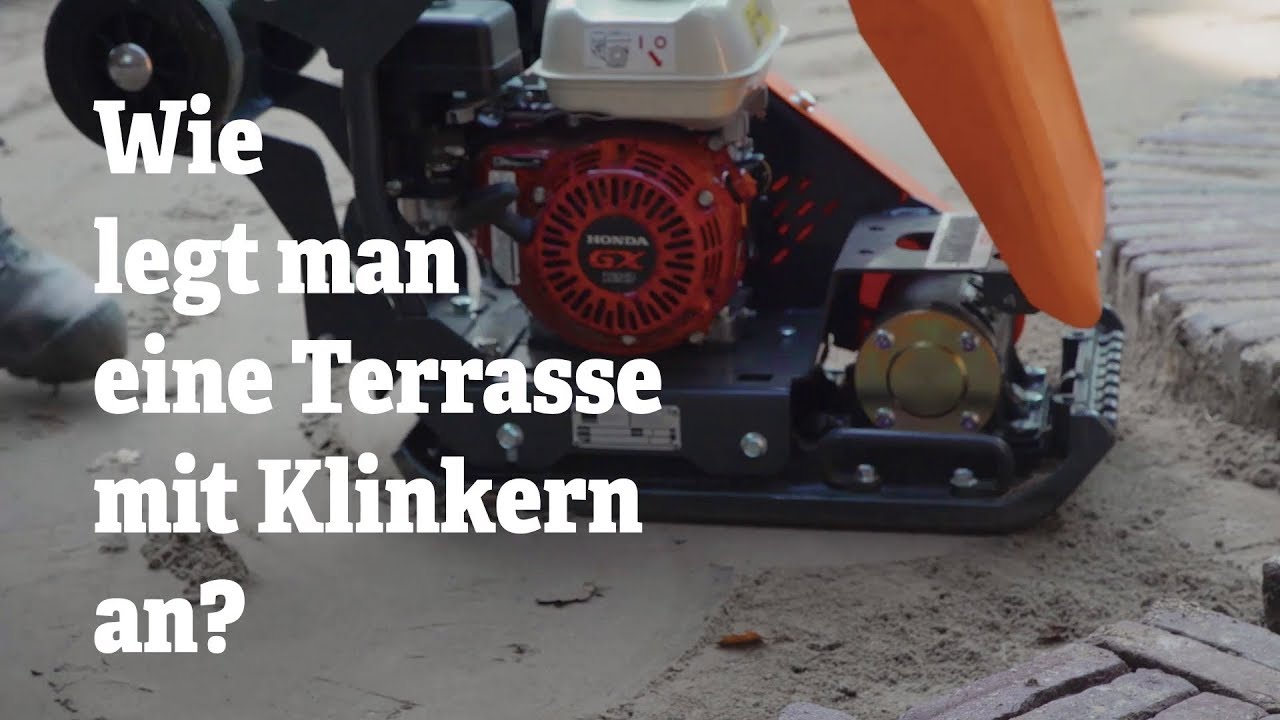Terrasse aus Klinkern - Wie legt man eine Terrasse aus Klinkern an? | RentSetGo