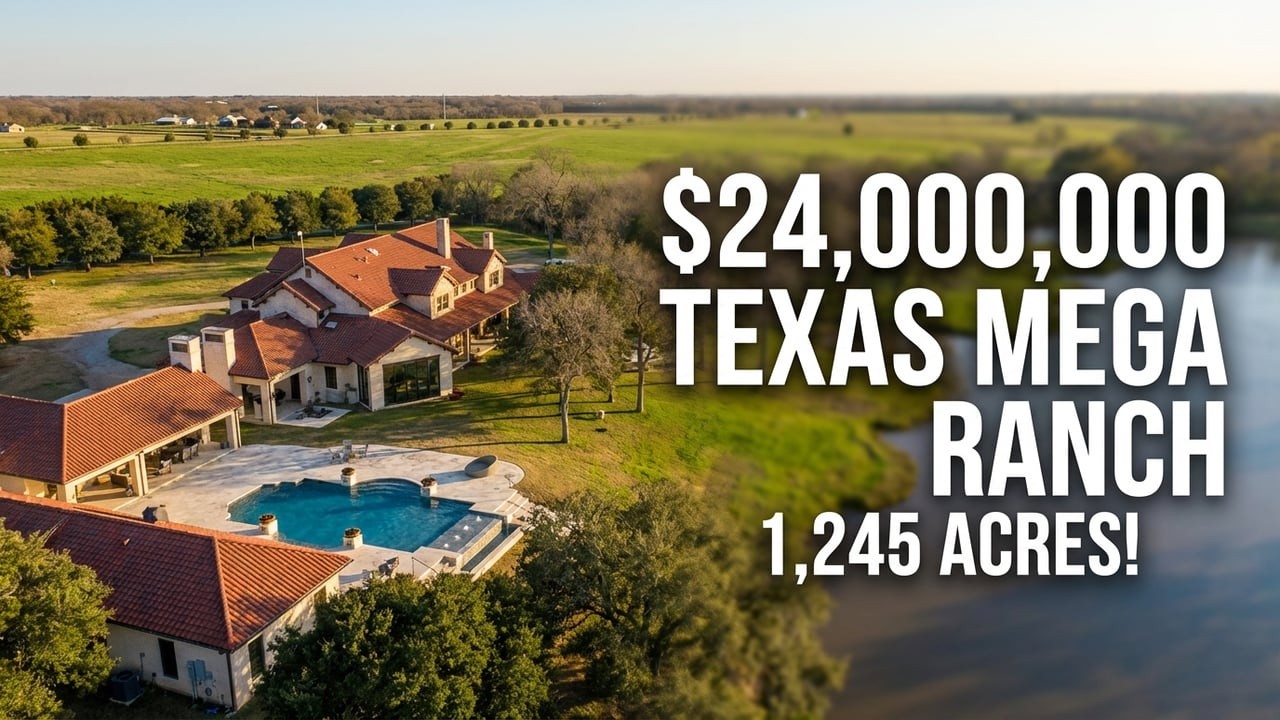 This $24 Million Texas Ranch Has Everything (1,245 Acres Revealed)