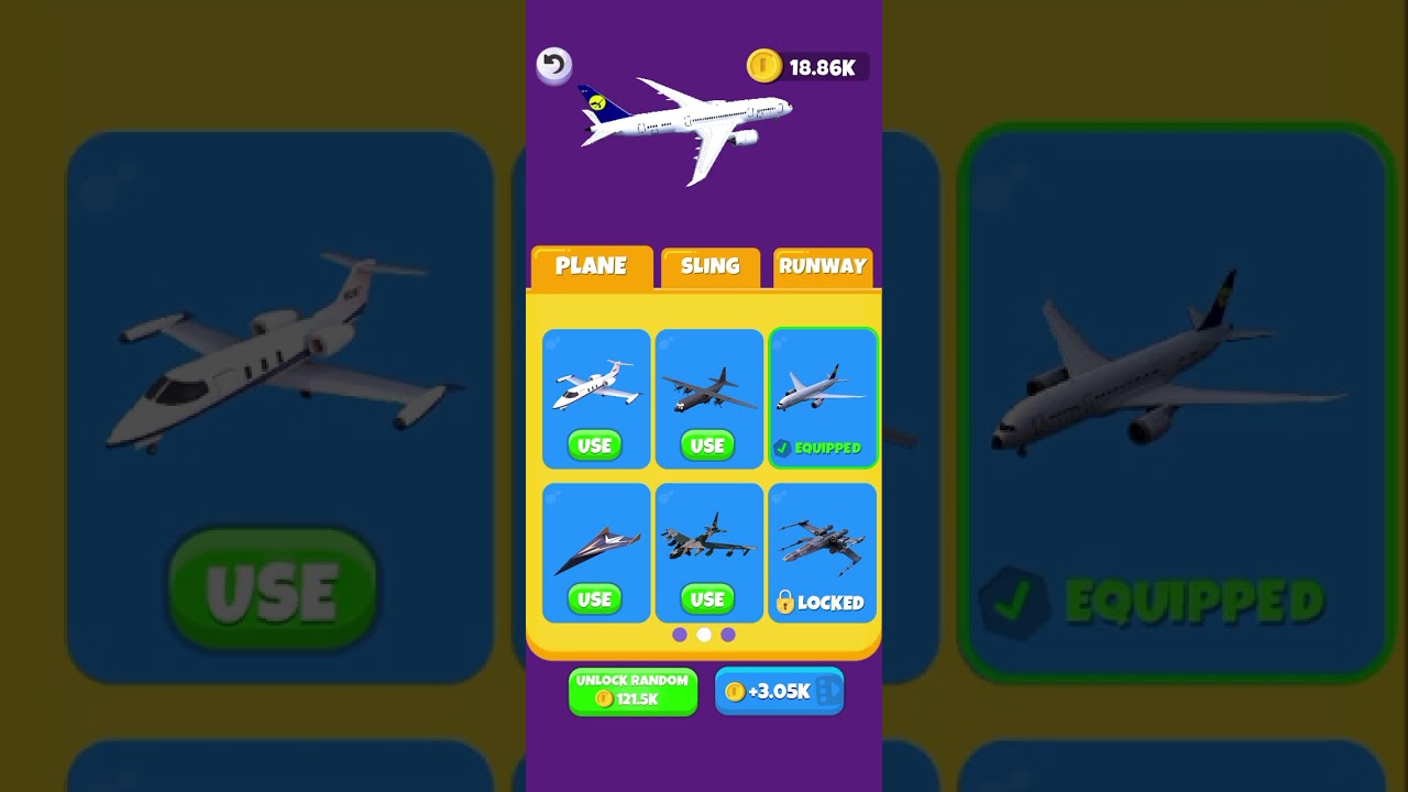 playing sling plane