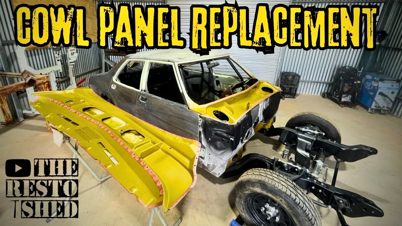 HQ Holden Cowl Panel Replacement - The Resto Shed