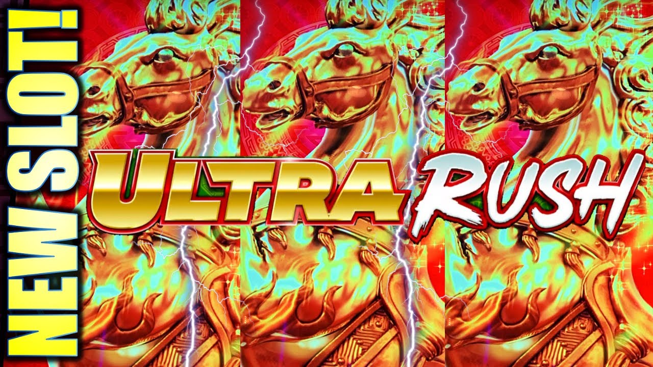 ★NEW SLOT!★ FEEL THE RUSH! ULTRA RUSH GOLDEN STEED Slot Machine (INCREDIBLE TECHNOLOGIES)
