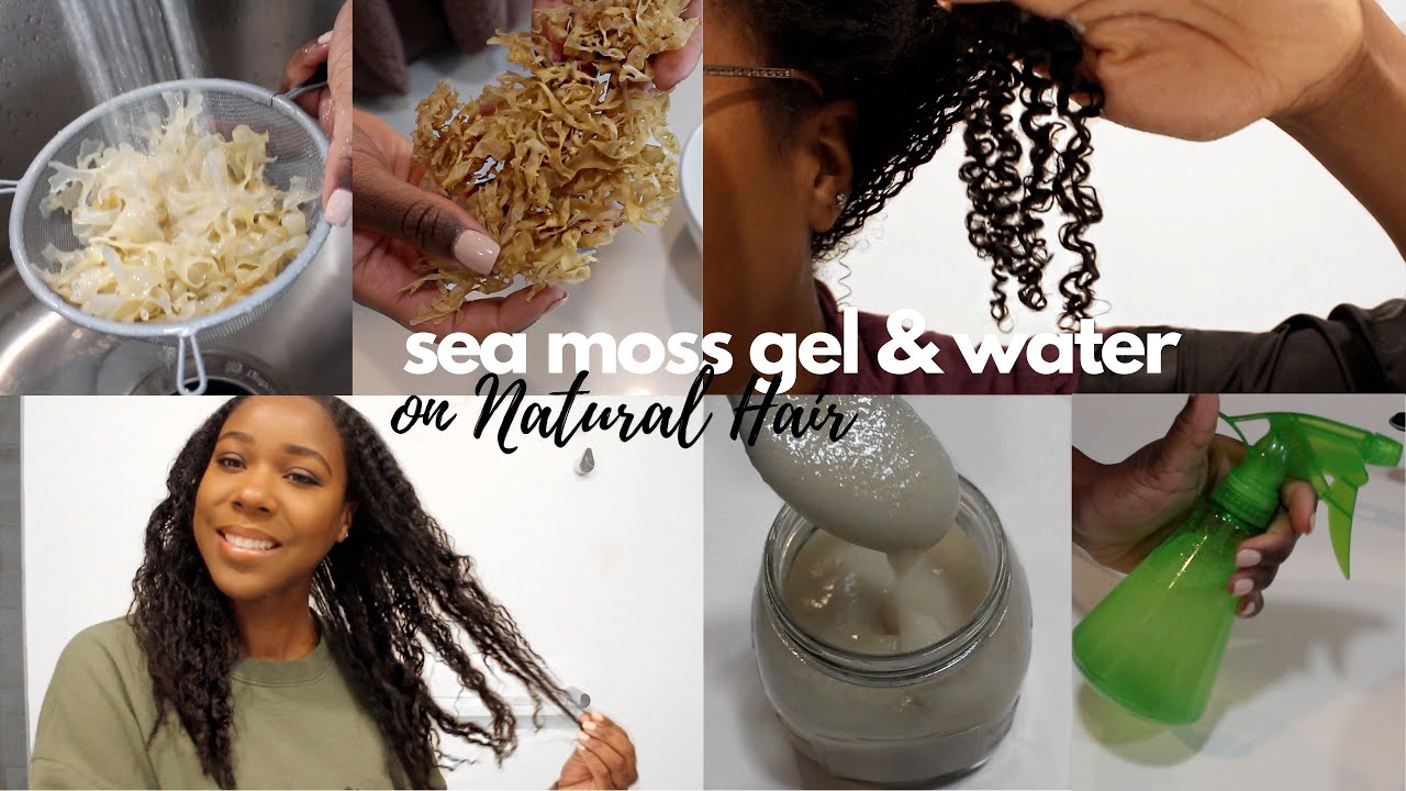 Testing Irish Sea Moss Gel & Water (Hair Treatment) | Natural Hair | Jamila Nia