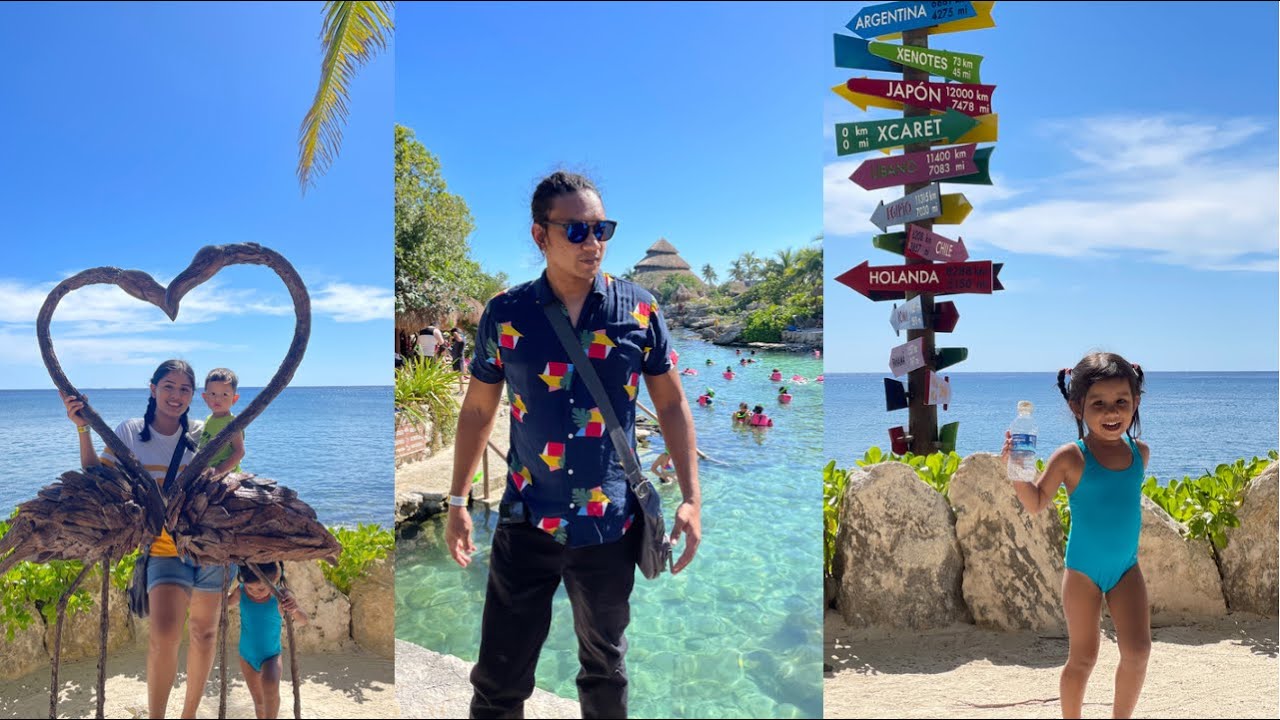 VAMOS A XCARET Y SE ENAMORA MÁS DE MÉXICO 🇲🇽 *el paraíso existe y es aqui*