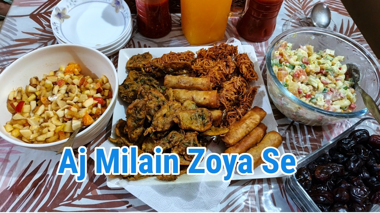 5th Sehri To Iftar Vlog😍 Voice Over With Zoya | Behan ke sath Parlour gaee