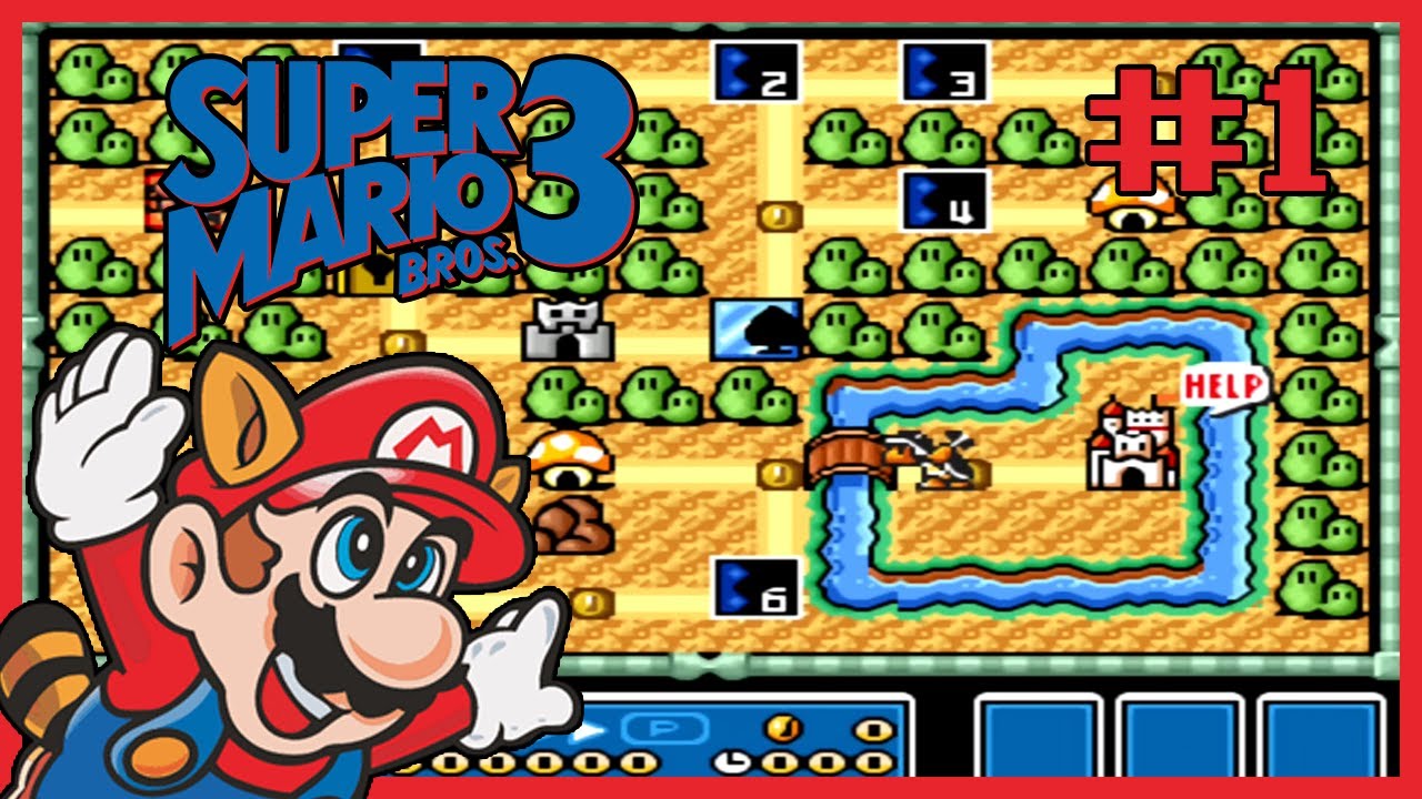 Super Mario All-Stars: Bros 3 #1: Início da gameplay