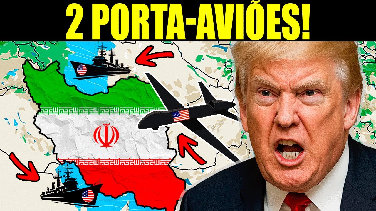 TRUMP DOBRA A APOSTA: 2º porta-aviões a caminho do IRÃ