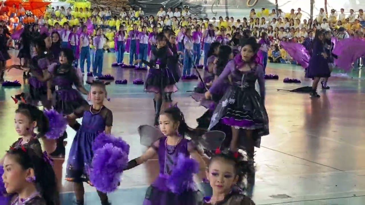 SPC GAME 2023 สีม่วง พาเหรดAmethyst dream (Land Of Witches) โรงเรียนเซนต์ปอลคอนแวนต์