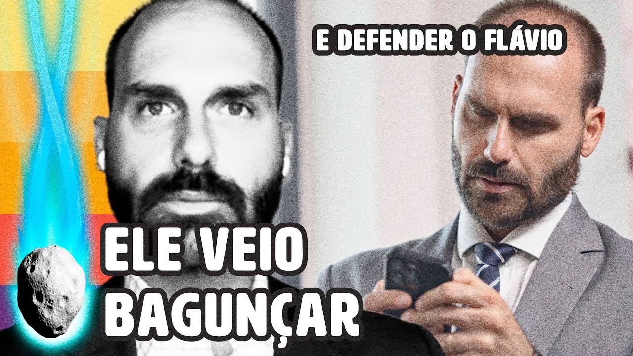 EDUARDO BOLSONARO RETORNA, FAZ CAMPANHA E DIZ QUE FLÁVIO IRÁ PARA O ORIENTE MÉDIO | PLANTÃO