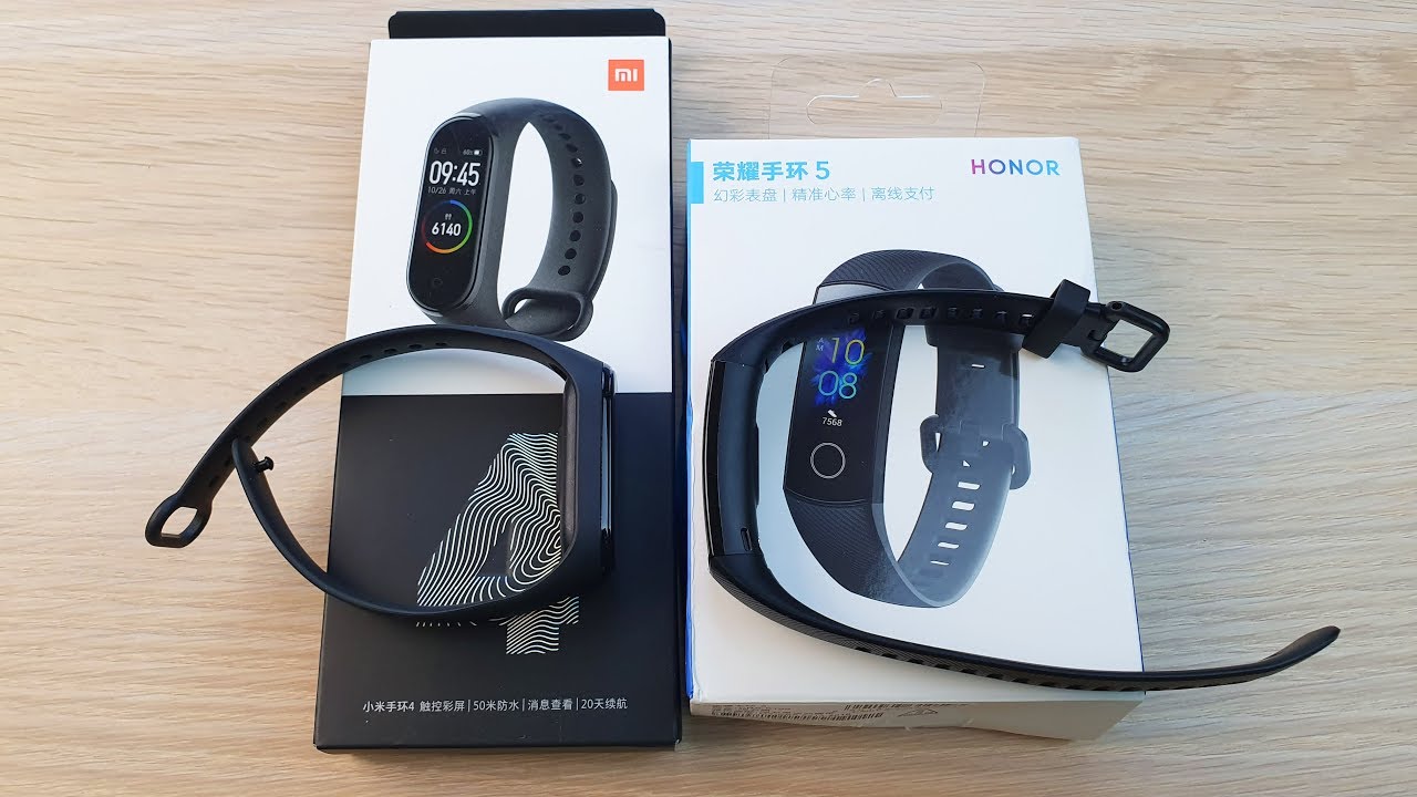 XIAOMI MI BAND 4 ИЛИ HONOR BAND 5 - ЧТО ВЫБРАТЬ?