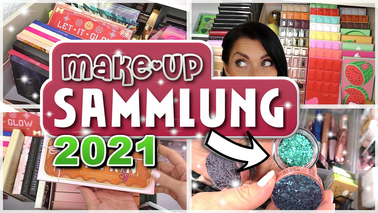 💄 Meine verr&uuml;ckte SCHMINKSAMMLUNG 2021 | DROGERIE Make-Up SAMMLUNG | ein bisschen HIGH END | OMFG